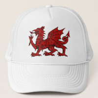 Waliser-Drache-Schmutz - Hut