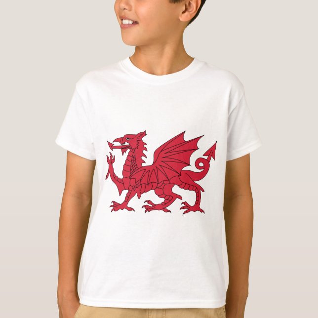 Waliser-Drache T-Shirt (Vorderseite)