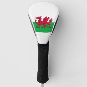 Waliser-Dracheflagge Golf Headcover