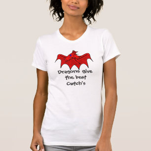 Waliser-Drachen geben die besten cwtchs T-Shirt