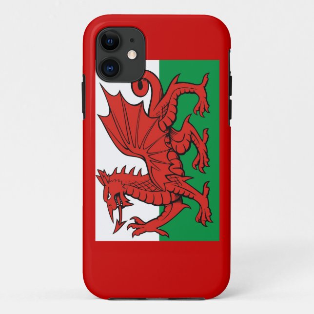 Waliser-Flagge, "Cymru morgens byth", Case-Mate iPhone Hülle (Rückseite)