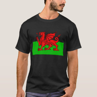 Waliser-Flagge T-Shirt