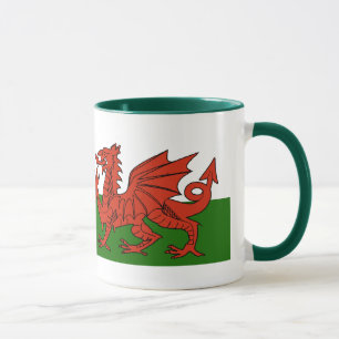 Waliser-Flagge Tasse