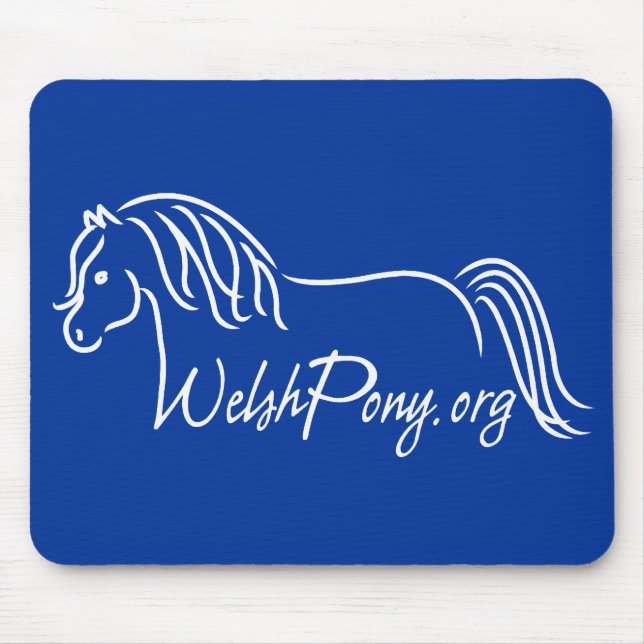 Waliser-Pony u. Pfeiler-Gesellschaft von Amerika Mousepad (Vorne)