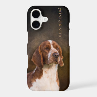 Waliser-Springerspaniel-Telefon-Kasten