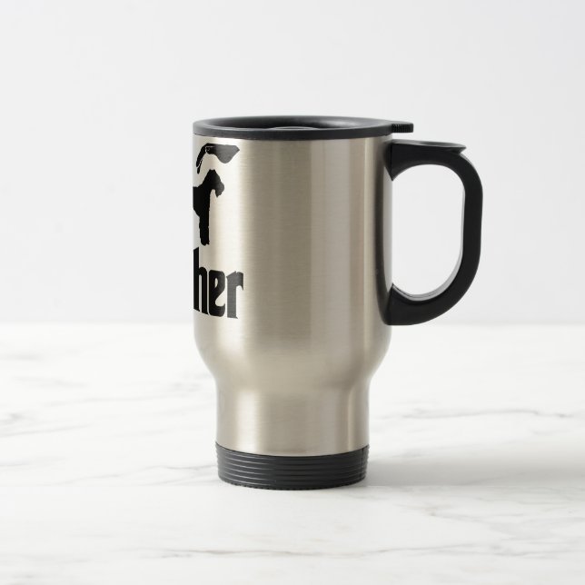 Waliser Terrier Reisebecher (Rechts)