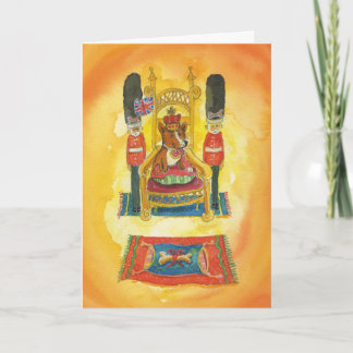 Walisercorgi-König - viel Glück-Job-Suche Karte