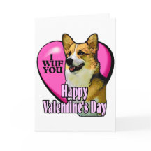 Walisercorgi-Valentinstag