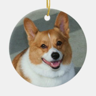 WaliserCorgiverzierung Keramikornament