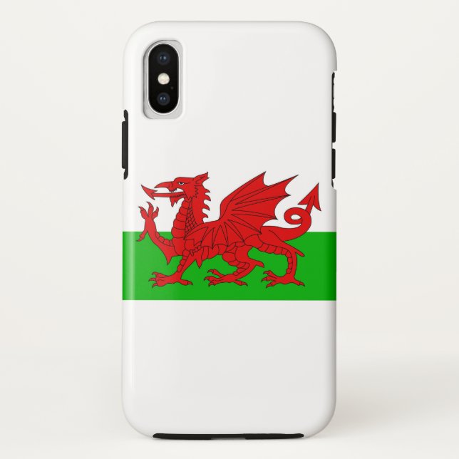 Walisisch / Wales Flag - Cymru Hochwertiges Bild Case-Mate iPhone Hülle (Rückseite)