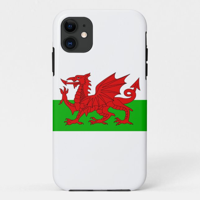 Walisisch / Wales Flag - Cymru Hochwertiges Bild Case-Mate iPhone Hülle (Rückseite)