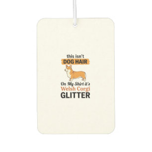 Walisische Corgi Glitter Lustiges Hunde Liebhaber Autolufterfrischer