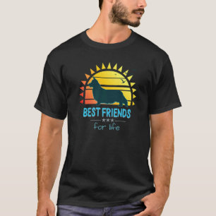 Walisische Corgi-Hund Retro 17 T-Shirt