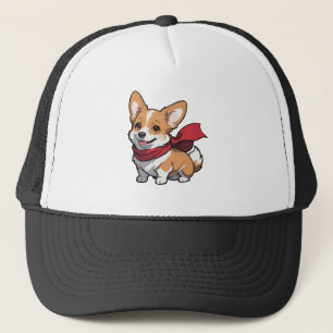 Walisische Corgi-Hund Truckerkappe