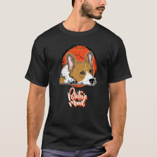Walisische Corgi-Hund-Vintage 81 T-Shirt
