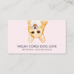 Walisische Corgi-Hund Visitenkarte