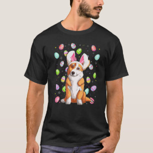 Walisische Corgi-Hunde-Oster-Ei Walisische Corgi-O T-Shirt