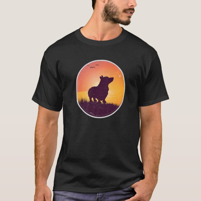 Walisische Corgi-Hunderasse  102 T-Shirt (Vorderseite)