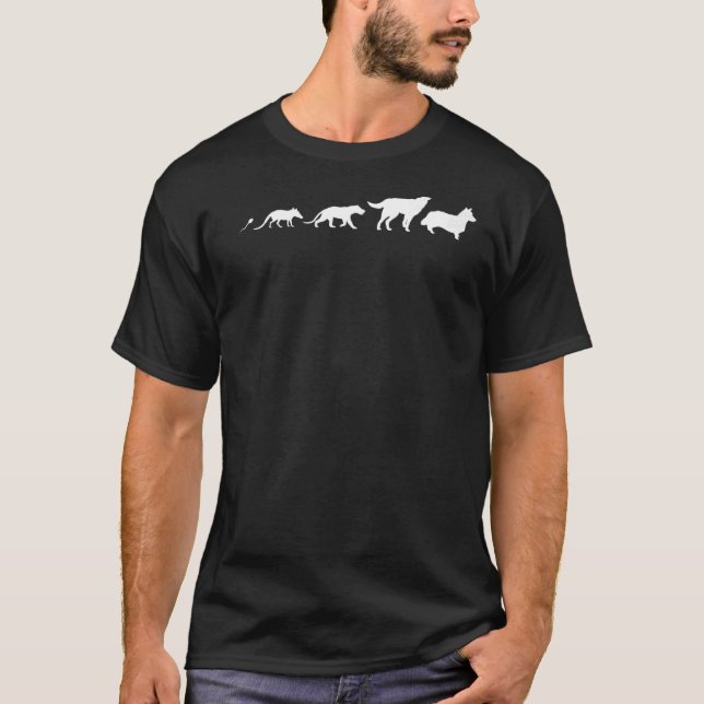 Walisische Corgi-Hunderasse  132 T-Shirt (Vorderseite)