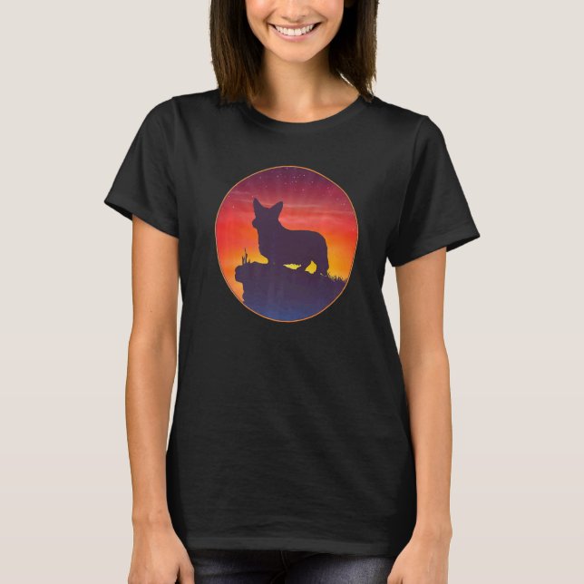 Walisische Corgi-Hunderasse  3 T-Shirt (Vorderseite)