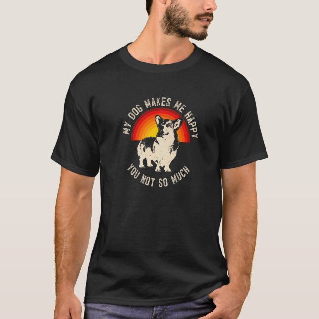 Walisische Corgi-Hunderasse  72 T-Shirt (Vorderseite)