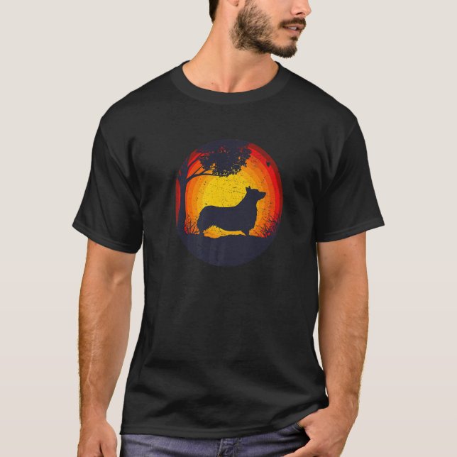 Walisische Corgi-Hunderasse  76 T-Shirt (Vorderseite)
