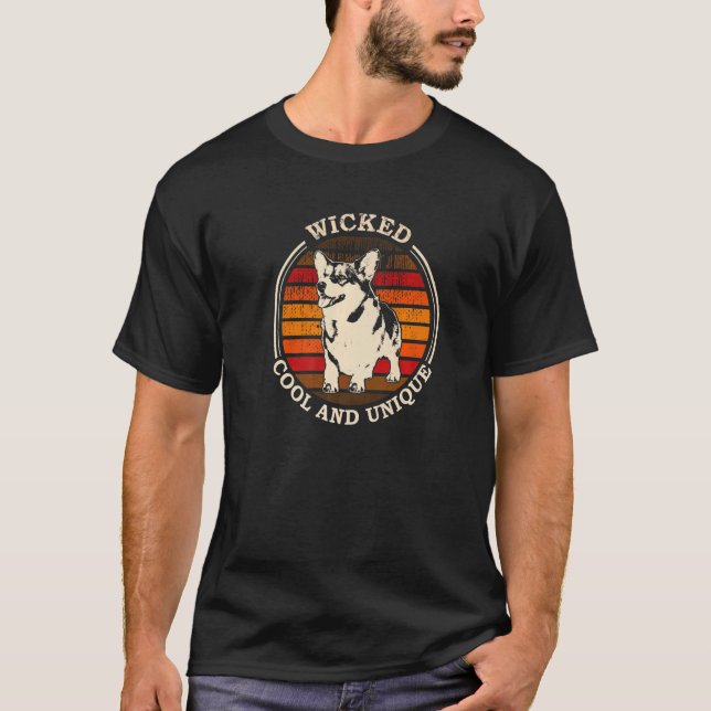 Walisische Corgi-Hunderasse  89 T-Shirt (Vorderseite)