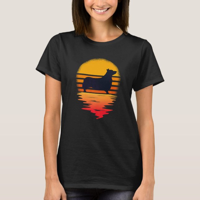 Walisische Corgi-Hunderasse  99 T-Shirt (Vorderseite)