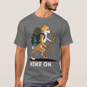 Walisische Corgi Mama Hund Wandern Ristorante da V T-Shirt