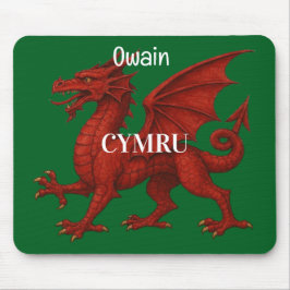 Walisische Drache-Mauspad Mousepad