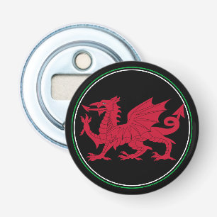 Walisische Flagge Flaschenöffner, Wales Emblem / P Flaschenöffner
