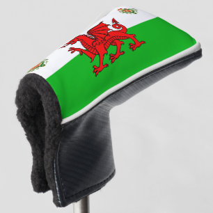 Walisische Flagge Golf Headcover