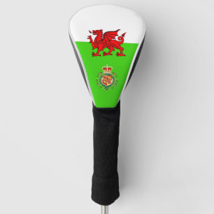 Walisische Flagge Golf Headcover
