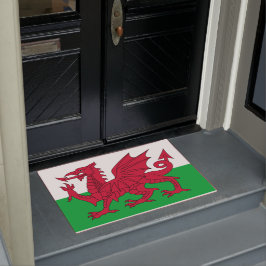 Walisische Flagge (Wales) (walisischer Drache) Fußmatte