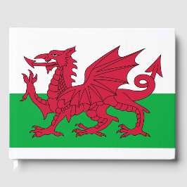 Walisische Flagge (Wales) (walisischer Drache) Gästebuch