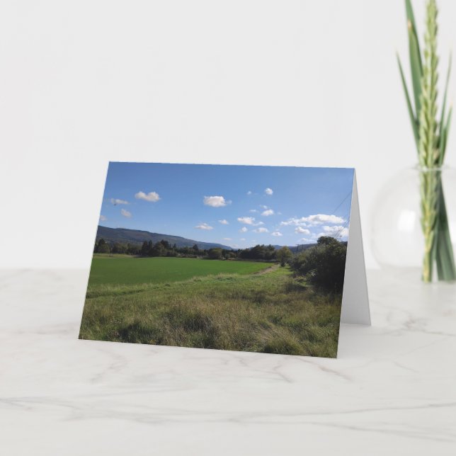 Walisische Landschaft 2024 Karte (Vorderseite)
