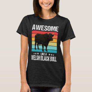 Walisische Schwarzbunt-Rinder Toll wie ein walisis T-Shirt