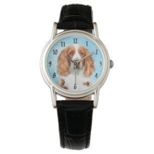 Walisische Springer Spaniel Malerei - Originale Hu Armbanduhr