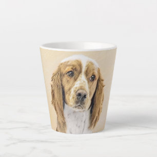Walisische Springer Spaniel Malerei - Originale Hu Milchtasse
