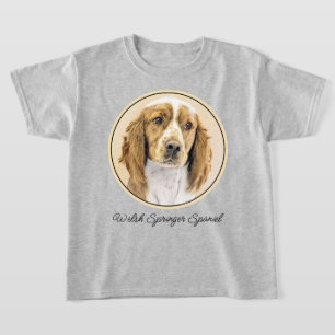 Walisische Springer Spaniel Malerei - Originale Hu T-Shirt