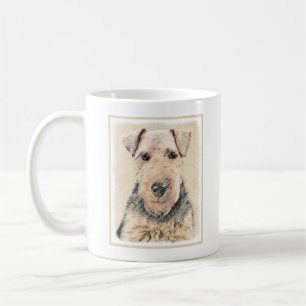 Walisische Terrier-Malerei - Niedliche Original Hu Kaffeetasse