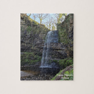 Walisische Wasserfall-Puzzle Puzzle