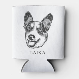 Walisischer Corgi Hund Personalisiert Zeichnend Ha Dosenkühler