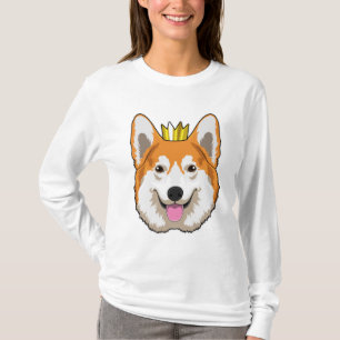 Walisischer Corgi mit Krone T-Shirt