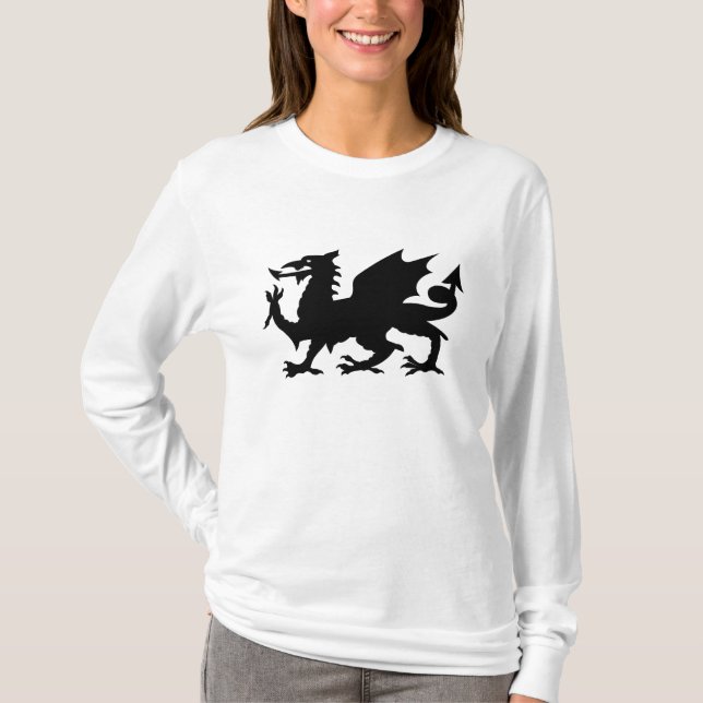 Walisischer Drache T-Shirt (Vorderseite)