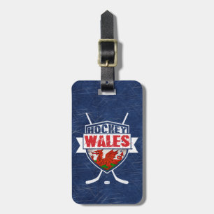 Walisischer Eishockey Wales Gepäcktag, individuali Gepäckanhänger