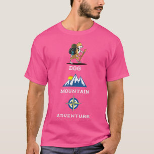 Walisisches Corgi Wandern Camping T-Shirt