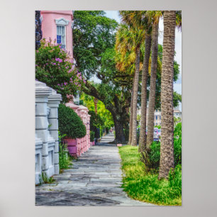 Walk Along Rainbow Row Poster