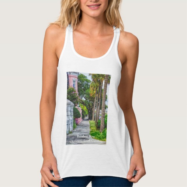 Walk Along Rainbow Row Tank Top (Vorderseite)