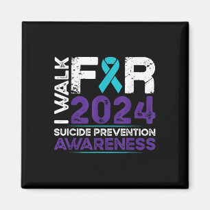 "Walk for Suicide Prevention Awareness 2024" Magnet
